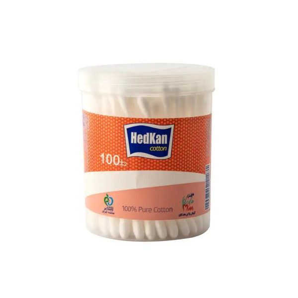 گوش پاک کن هدکان 100 عددی بسته 12 تایی