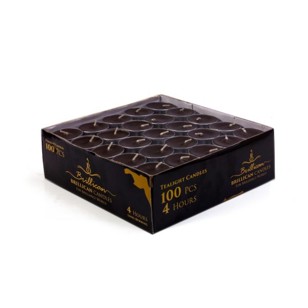 شمع وارمر مشکی بسته 100 عددی