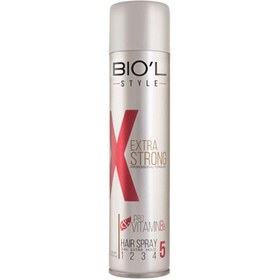 اسپری حالت دهنده موی سر بیول 250 میلی ليتر ا Biol Extra Strong Hair Spray 300ml