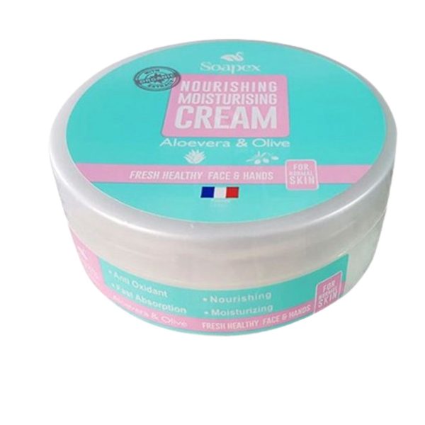 کرم کاسه ای سوپکس آلوئه ورا و زیتون 90 گرم بسته 6 عددی