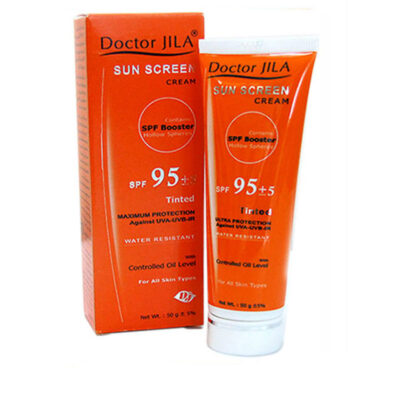 کرم ضدآفتاب رنگی دکتر ژیلا spf95