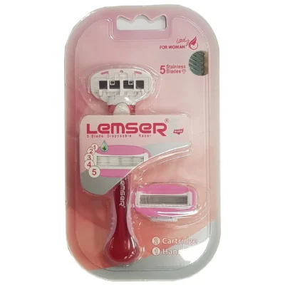 ژیلت لمسر 5 لبه یدک دار مردانه